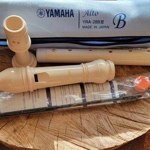 YAMAHA ALTO Recorder instrument. New